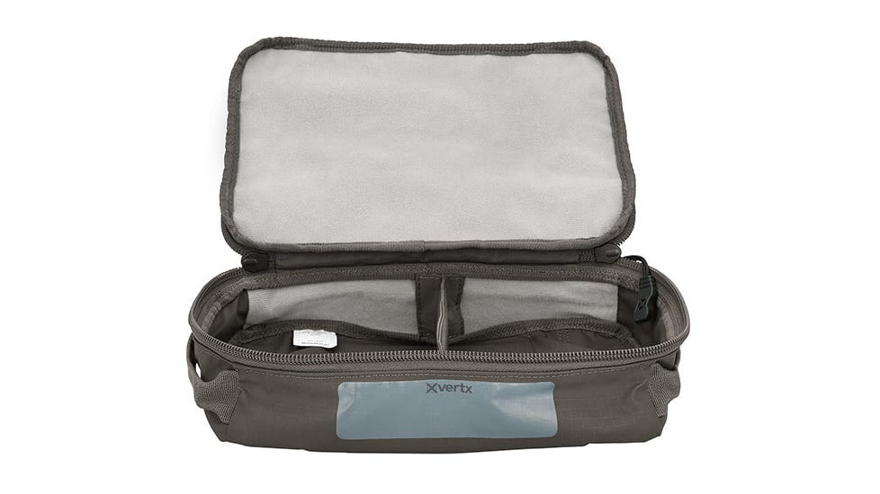 Vertx Vtac Stackable Medium Flat Storage Cube, Snow Line Grey, F1 VTX5702 SLG NA