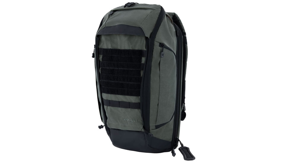 Vertx Gamut Checkpoint Backpack, 25L, Heather OD/Galaxy Black, F1 VTX5018 HOD/GBK NA