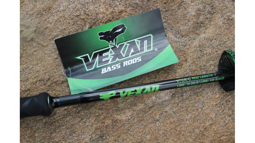 Vexan Bass Rod, 7 ft, Heavy, Black, V7H-C