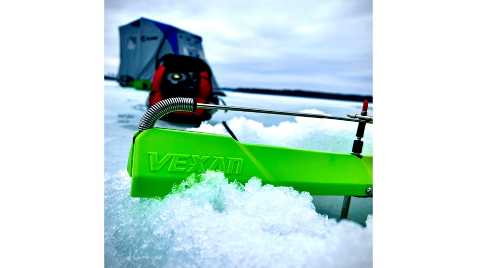 Vexan Ice Fishing Tip-Up, Green, VEX-TU-GREEN