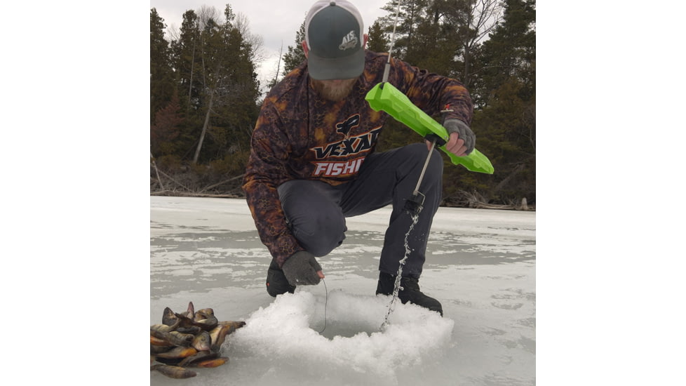 Vexan Ice Fishing Tip-Up, Green, VEX-TU-GREEN