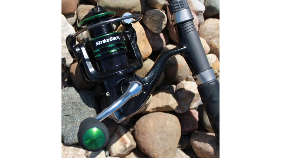 Vexan StrikeBack Spinning Reels, Black/Green, 3000, SBR-Spin-3000