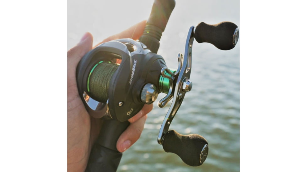 Vexan StrikeBack Spinning Reels, Black/Green, 7:1 Ratio, SBR-7:1-Cast