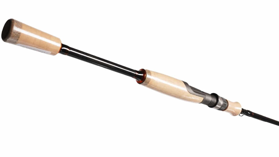 Vexan Walleye Rods, 5 ft, Medium, Mod Tip, Casting, Black/Orange, VW5T-M-M