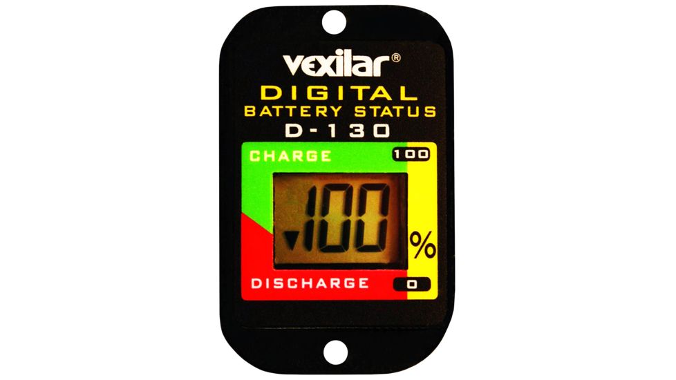 Vexilar Digital Battery Status Gauge D-130