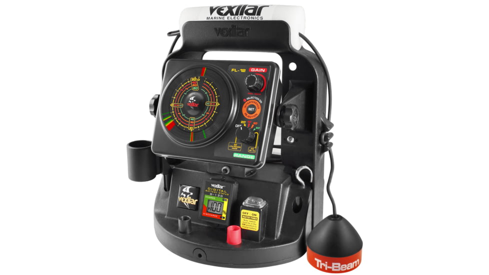 Vexilar Fl 12 Ultra Pack With Tri Beam Ice-Ducer, UP12TRI