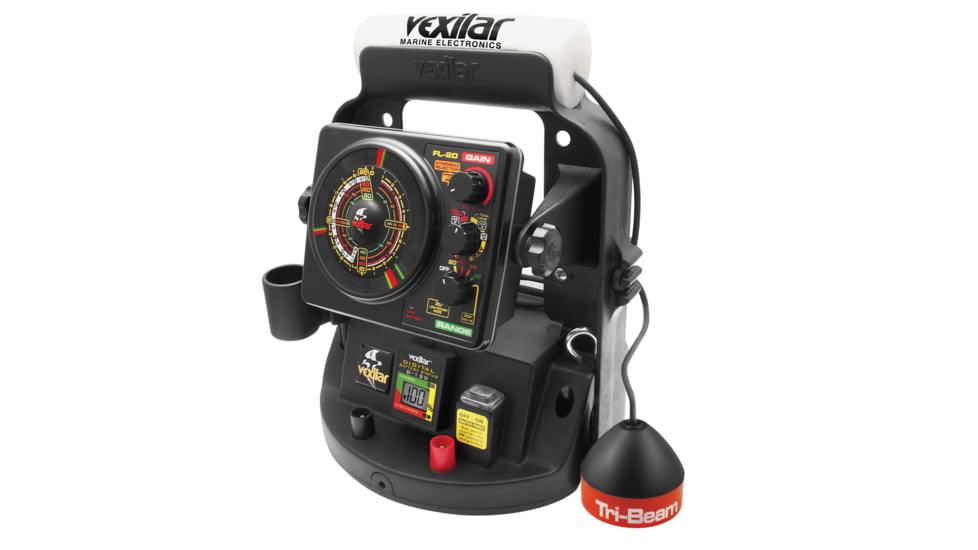 Vexilar Fl 20 Ultra Pack With Tri Beam Ice-Ducer, UP20TRI