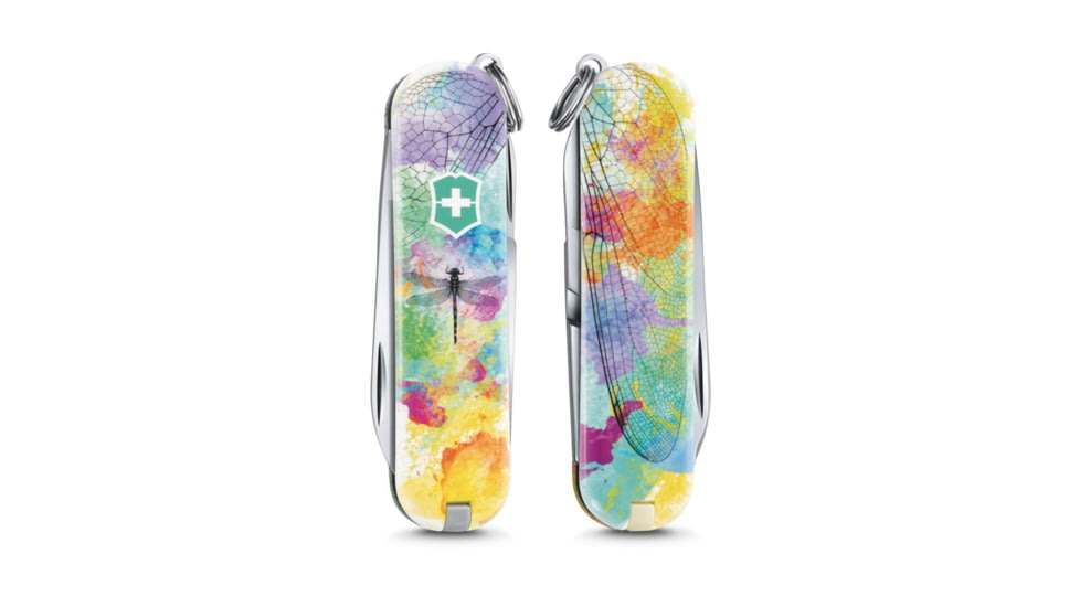 Victorinox Classic SD Swiss Army Pocket Knife, Dragonfly 0.6223.L1701US2