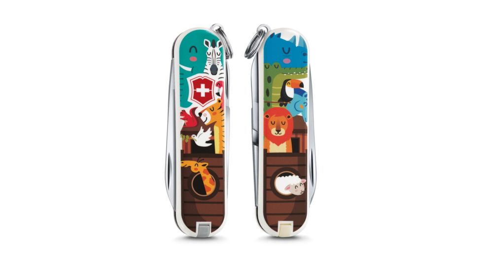 Victorinox Classic SD Swiss Army Pocket Knife, The Ark 0.6223.L1703US2