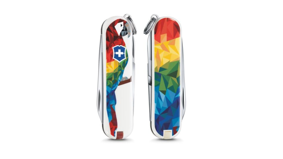 Victorinox Classic SD Swiss Army Pocket Knife, Guacamaya 0.6223.L1709US2