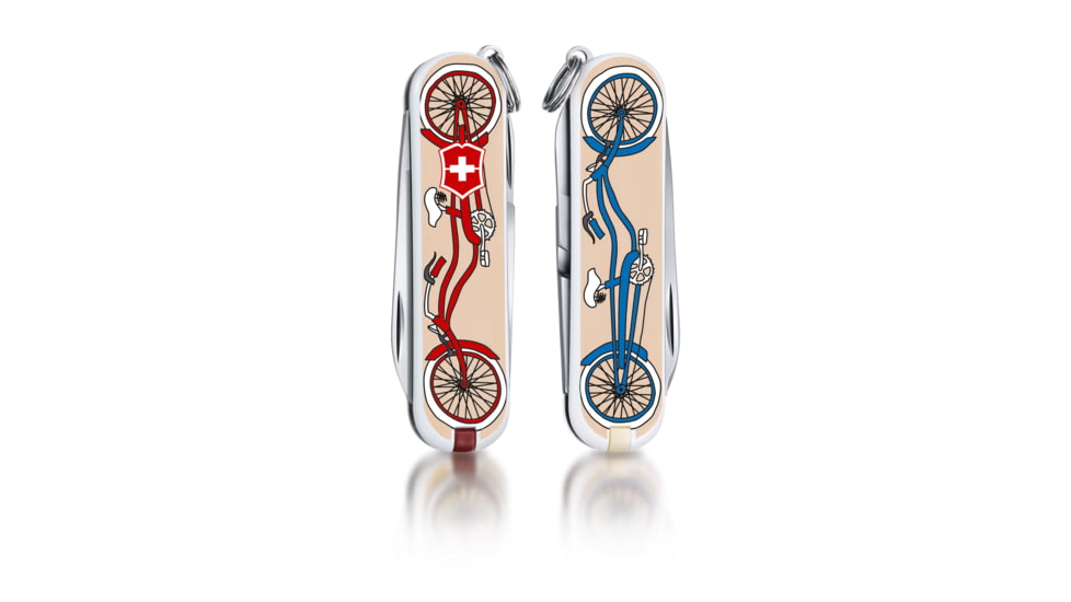 Victorinox Classic Swiss Army Pocket Knife, Bicycle, SMALL 0.6223.L1506US2