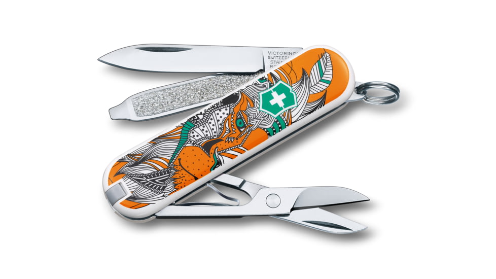 Victorinox Classic Swiss Army Pocket Knife, Lion King, SMALL 0.6223.L1501US2