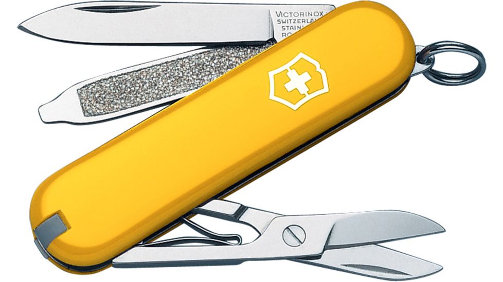 Victorinox Classic SD Swiss Army Knife Yellow 53008