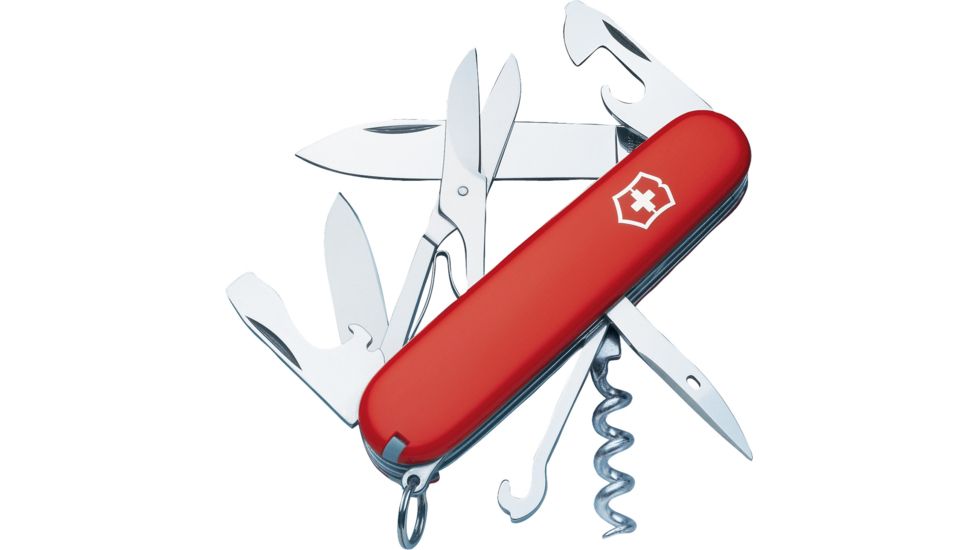 Victorinox Climber Swiss Army Knife Red 53381