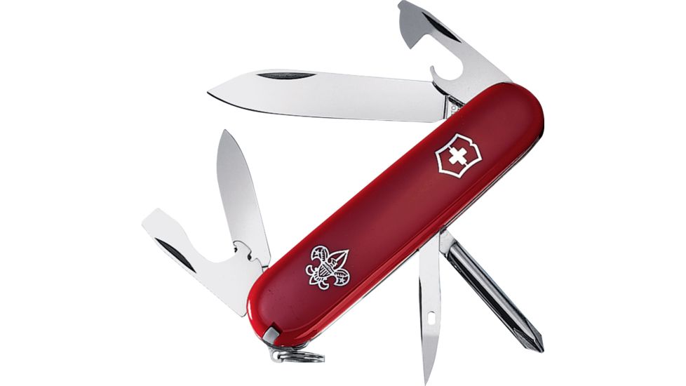 Victorinox Tinker Boy Scout Swiss Army Knife Red 55121