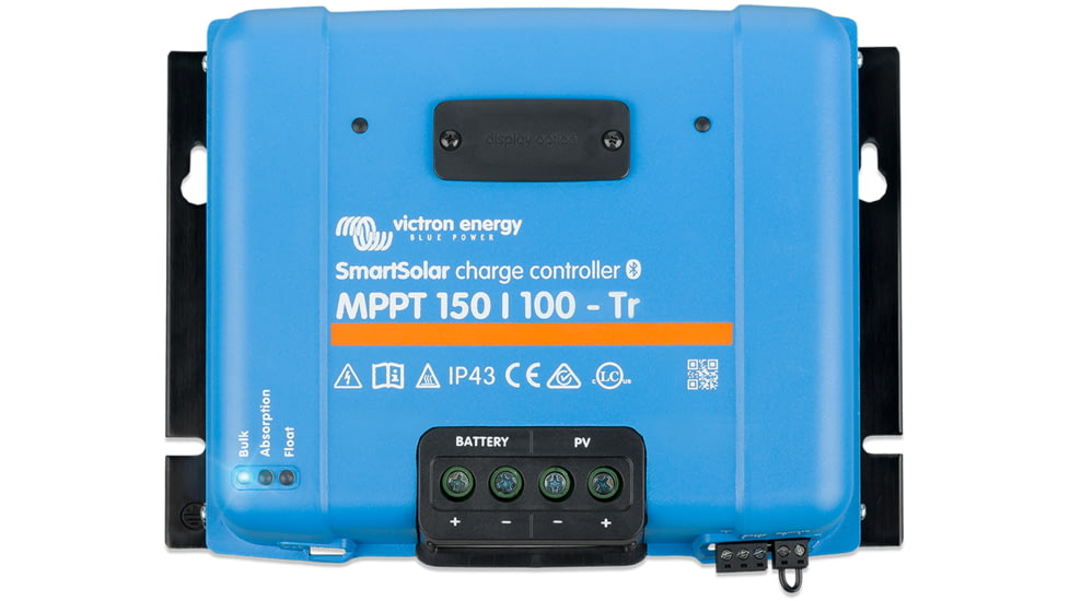 Victron Energy SmartSolar MPPT Charge Controller, 150V, 100 amps, Blue, SCC115110211