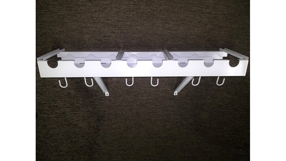 Viking Solutions 11 Rod Wall Mounted Tool/Fishing Rod Holder, VKS-VTR003