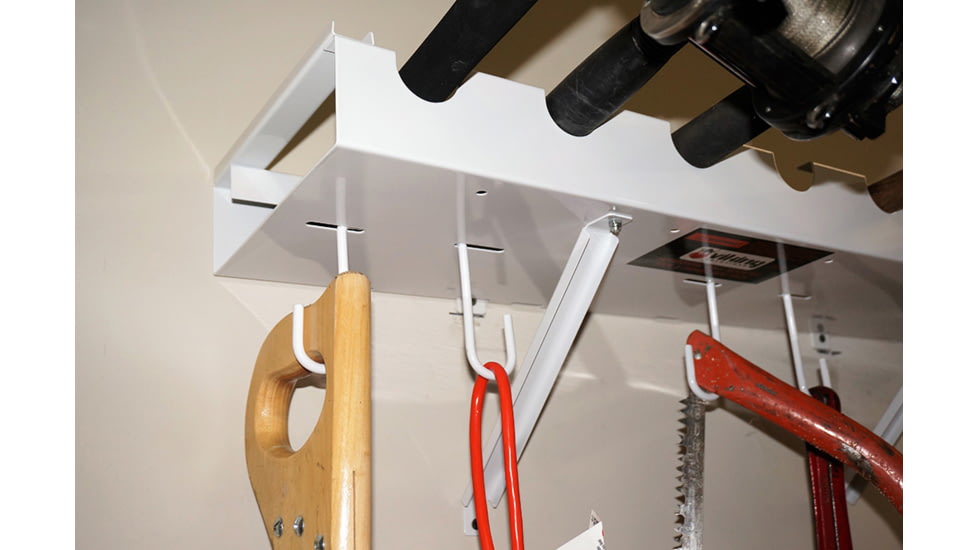 Viking Solutions 11 Rod Wall Mounted Tool/Fishing Rod Holder, VKS-VTR003