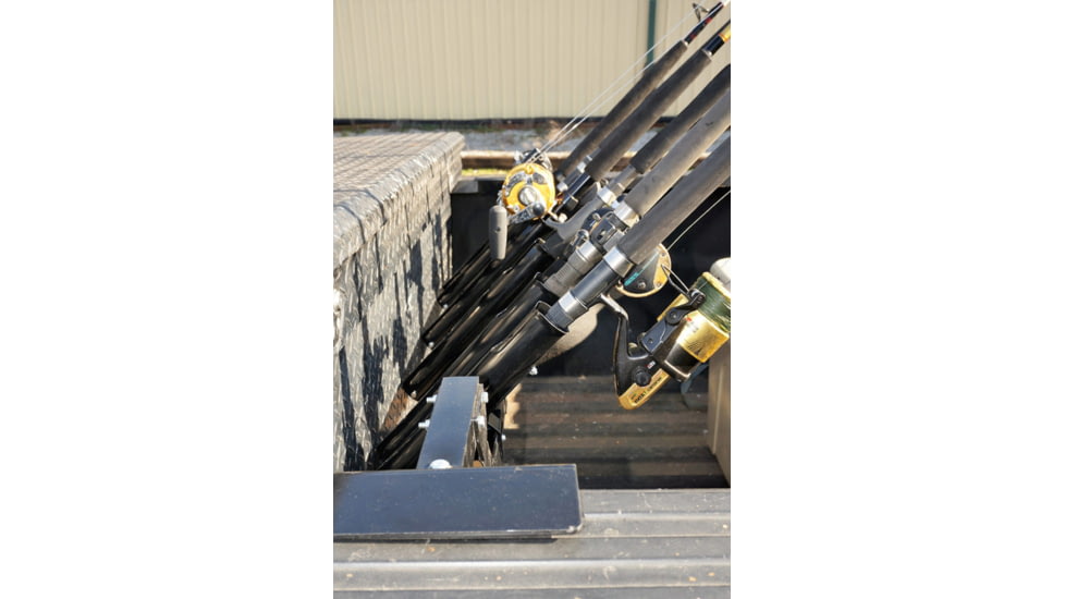 Viking Solutions Fixed Truck Bed Fishing Rod Rack, VKS-VFR006