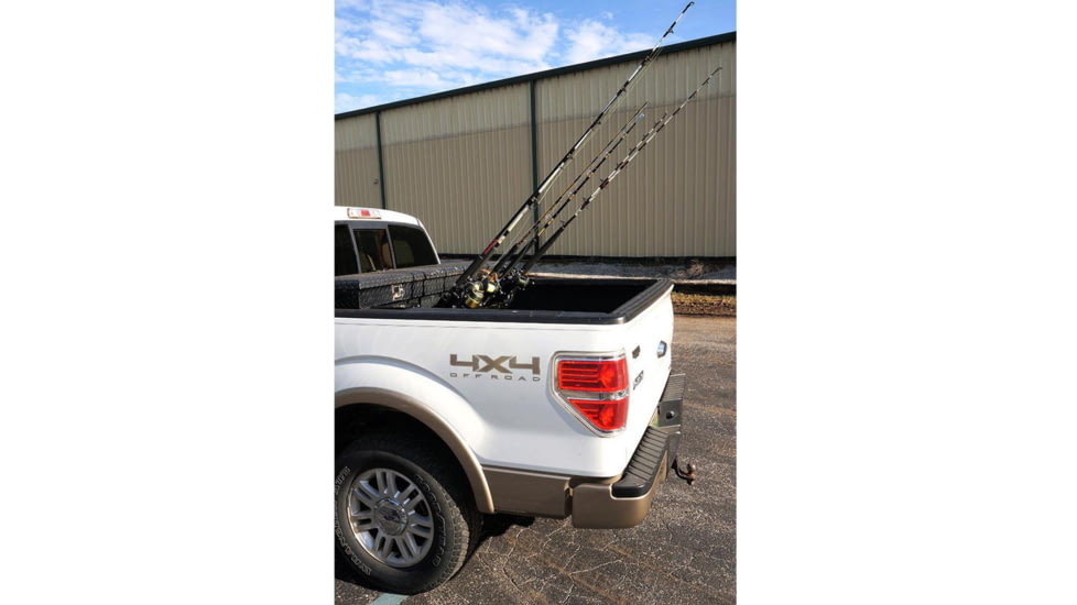 Viking Solutions Fixed Truck Bed Fishing Rod Rack, VKS-VFR006