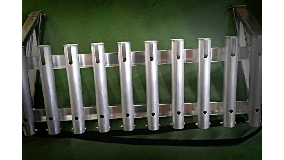 Viking Solutions Truck/Wall Fishing Rod Rack - Alum., VKS-VFR004