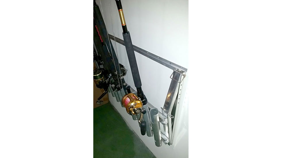 Viking Solutions Truck/Wall Fishing Rod Rack - Alum., VKS-VFR004