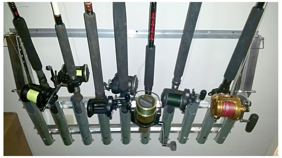 Viking Solutions Truck/Wall Fishing Rod Rack - Alum., VKS-VFR004