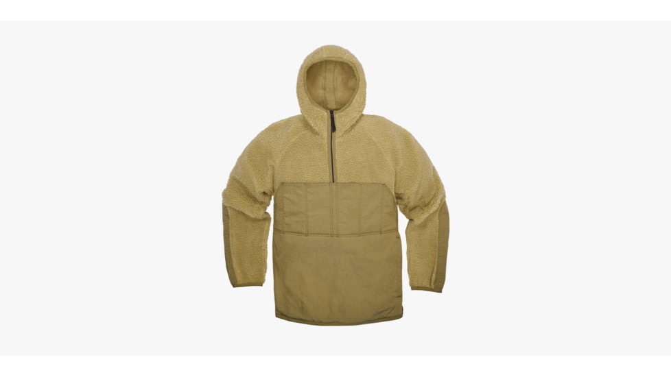 Viktos Basecraft Sherpa Pullover Jacket, Sage, Large, 1305604