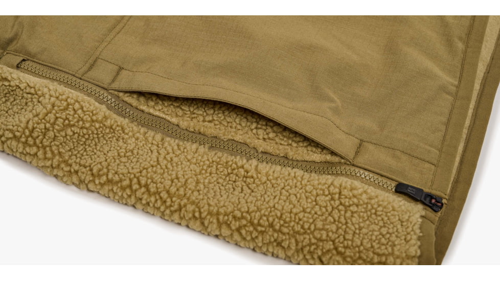 Viktos Basecraft Sherpa Pullover Jacket, Sage, Large, 1305604