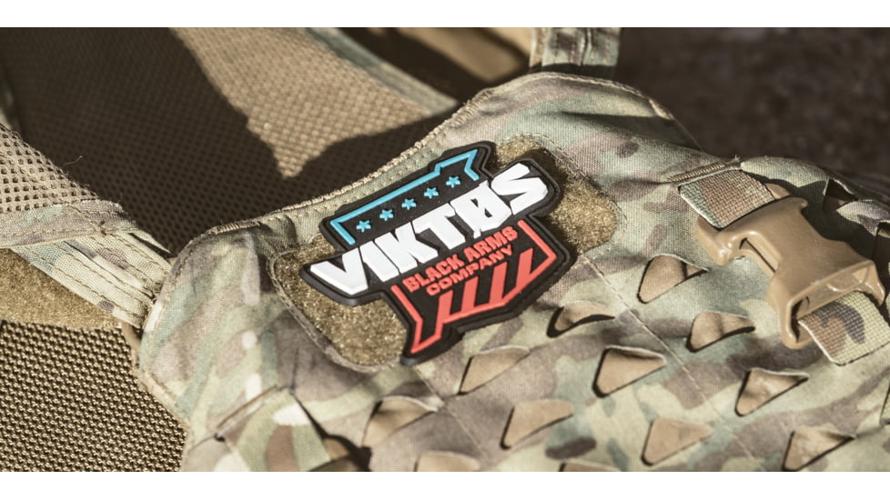 Viktos Brazen Shield Moralpha Patch, Black, OSFA, 2006401
