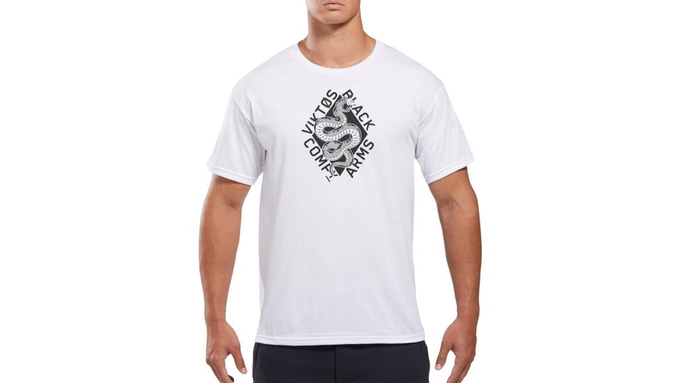 Viktos Diamond Front Tee, White, Small, 1802502