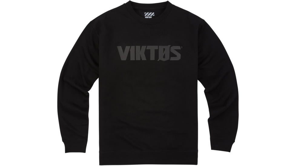 Viktos Ogv Crew Fleece - Mens, Black, Large, 1701504