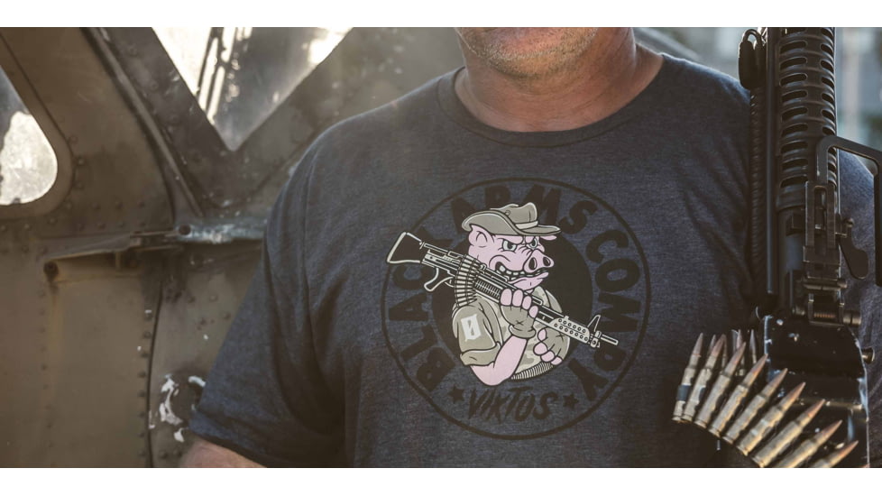 Viktos The Pig Tee T-Shirt - Mens, Navy Heather, 2XL, 1812506