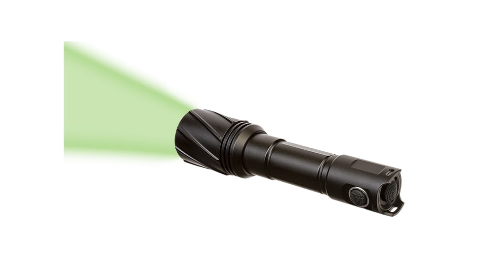 Viridian Weapon Technologies V210 Long Range LED Illuminating Flashlight w/ Manual Zoom and Universal Mount battery, Charger and Remote Switch, Green Beam, 980-0017