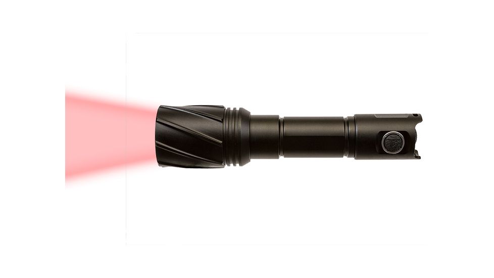 Viridian Weapon Technologies V210 Long Range LED Illuminating Flashlight w/ Manual Zoom and Universal Mount battery, Charger and Remote Switch, Red Beam, 980-0018