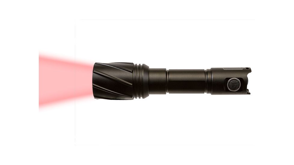 Viridian Weapon Technologies V210 Long Range LED Illuminating Flashlight w/ Manual Zoom and Universal Mount battery, Charger and Remote Switch, Red Beam, 980-0018