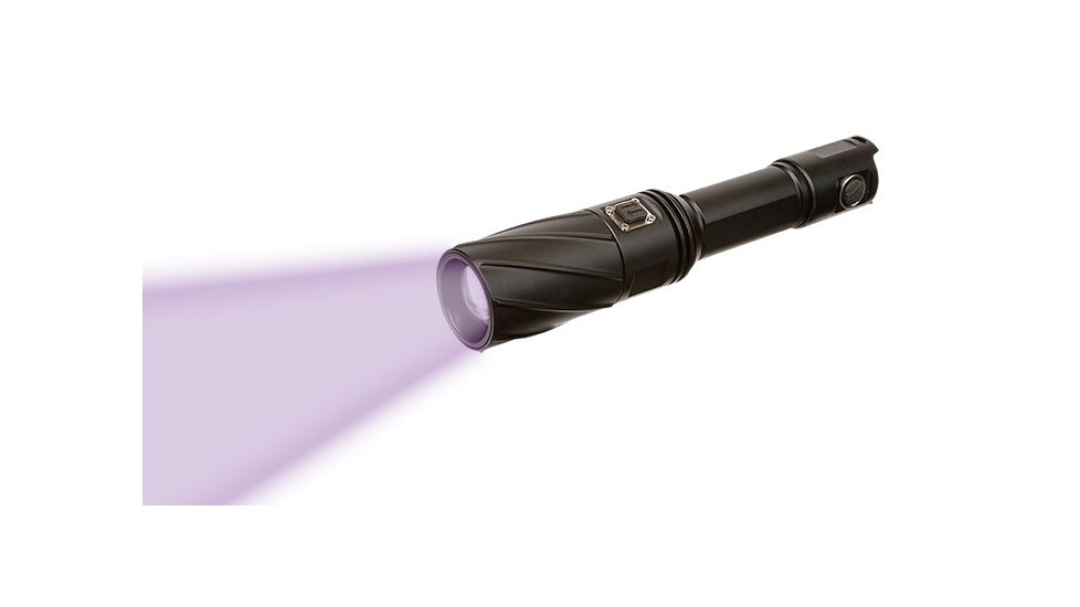 Viridian Weapon Technologies V310 Long Range LED Illuminating Flashlight w/ Motorized Zoom and Universal Mount, Battery, Charger and Remote Switch, IR Beam, 980-0015