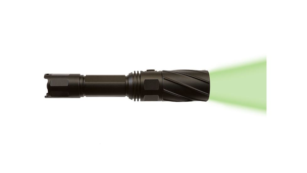 Viridian Weapon Technologies V310 Long Range LED Illuminating Flashlight w/ Motorized Zoom and Universal Mount, Battery, Charger and Remote Switch, Green Beam, 980-0013