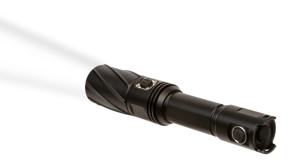 Viridian Weapon Technologies V310 Long Range LED Illuminating Flashlight w/ Motorized Zoom and Universal Mount, Battery, Charger and Remote Switch, White Beam, 980-0016