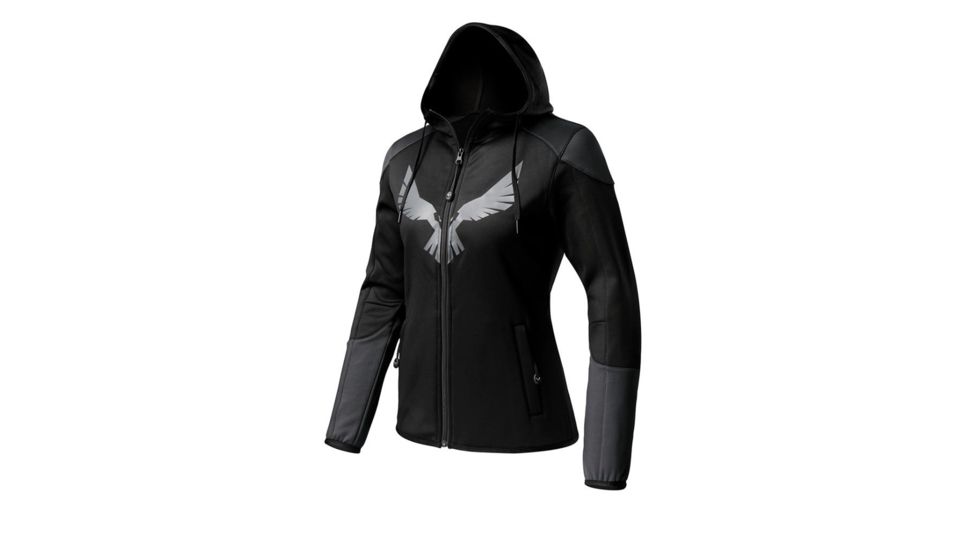 Virtus Assault Hoodie 2.0 - Womens, Black, Extra Small, NSN Not applicable VR.30617201.01BKGR00.XS