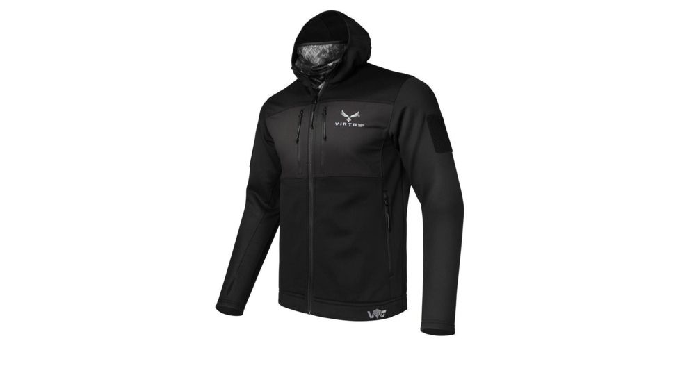 Virtus Helios Base Layer Jacket - Mens, Black, Large, NSN Not applicable VR.30717101.01BKNYGR.L