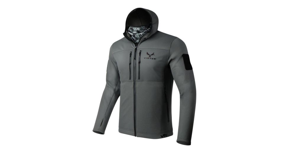 Virtus Helios Base Layer Jacket - Mens, Grey, Large, NSN Not applicable VR.30717101.02GREKBK.L