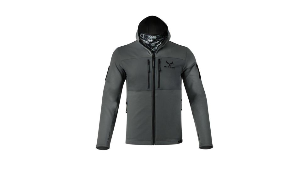 Virtus Helios Base Layer Jacket - Mens, Grey, Large, NSN Not applicable VR.30717101.02GREKBK.L