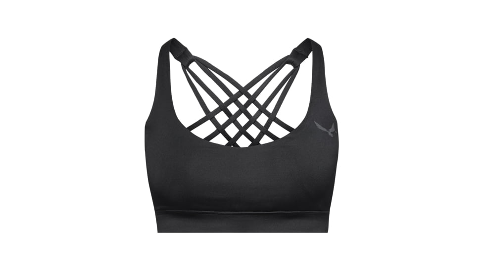 Virtus Outdoor Group Jade Sports Bra - Womens, Jet Black, Large, AA1WATF015PA0L