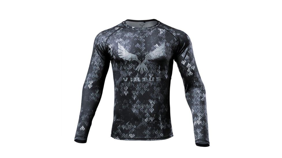 Virtus Rocky Long Sleeve Full Camo - Mens, Nyx, Extra Large, NSN Not applicable VR.10517101.02NY0000.XL