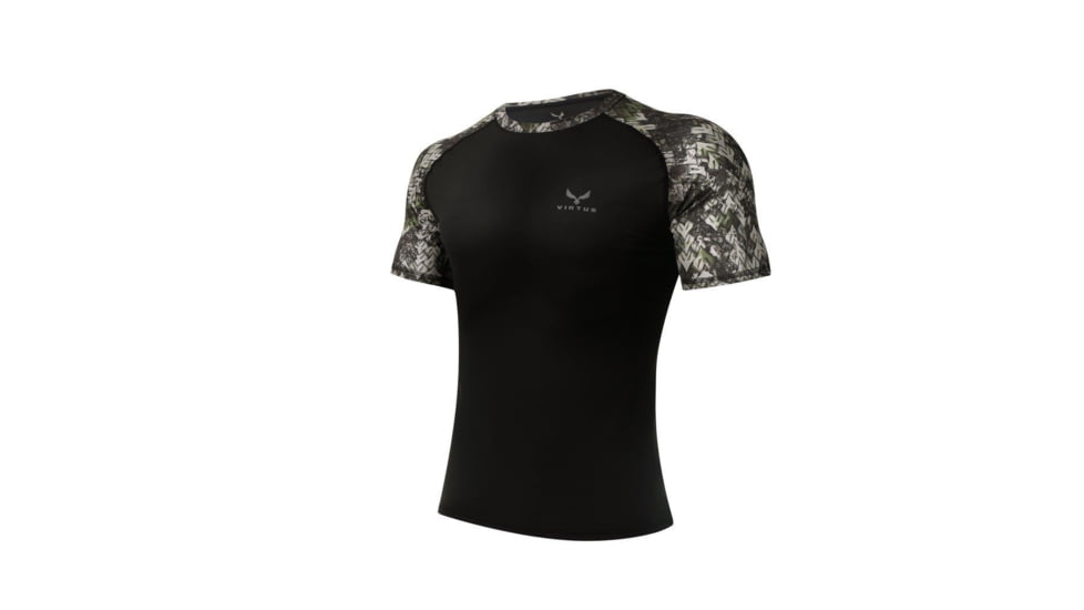 Virtus Tyton X Short Sleeve Camo - Mens, Black, Medium, NSN Not applicable VR.10417102.01BKTA00.M