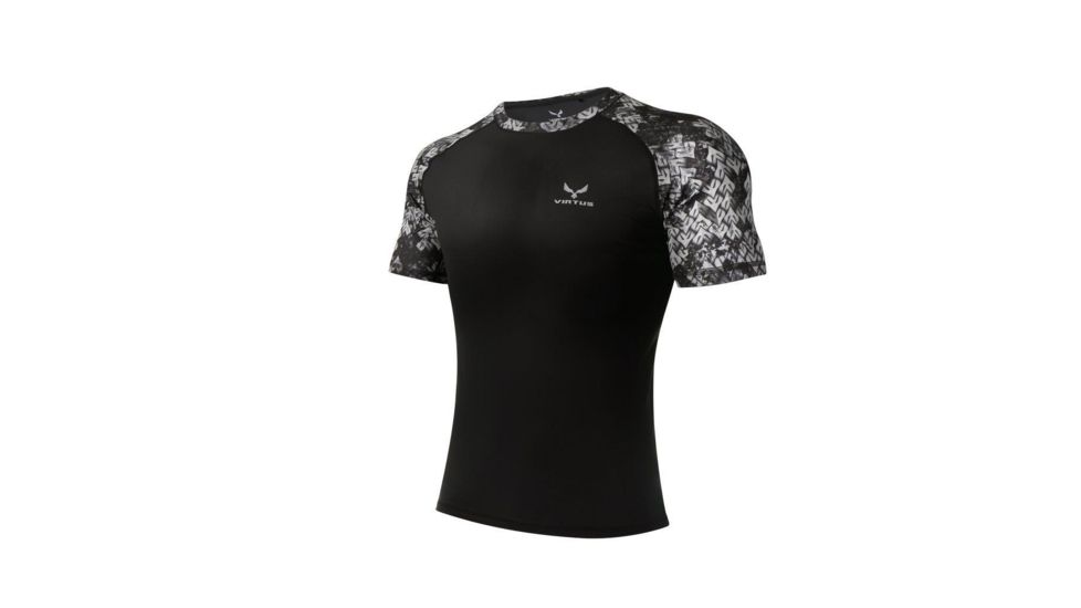 Virtus Tyton X Short Sleeve Camo - Mens, Black, Medium, NSN Not applicable VR.10417102.02BKEK00.M