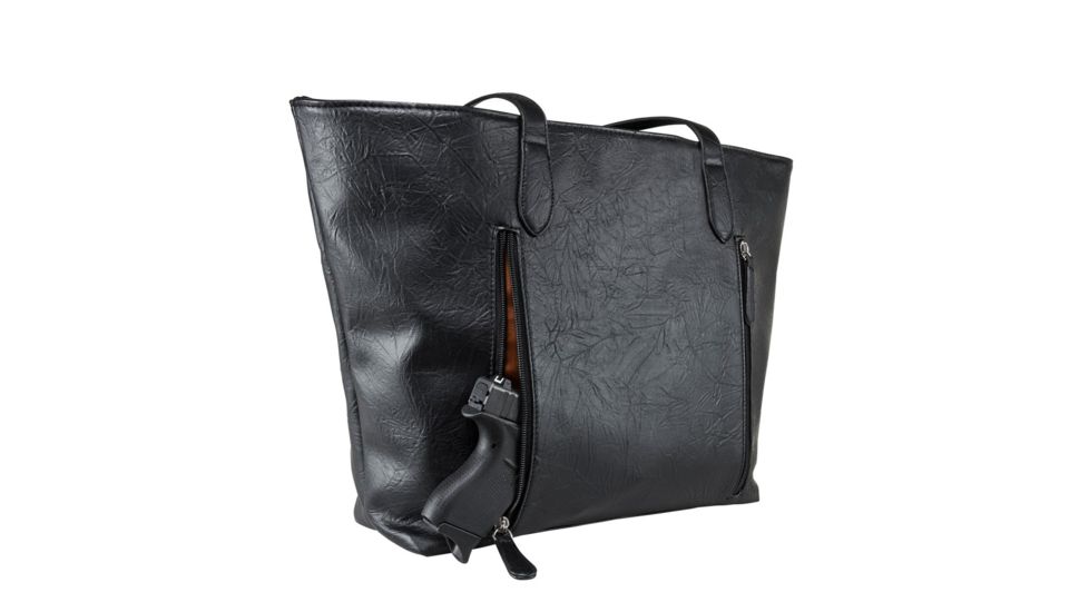 Vism Concealed Carry Tote Bag, Black, Large, BWN001