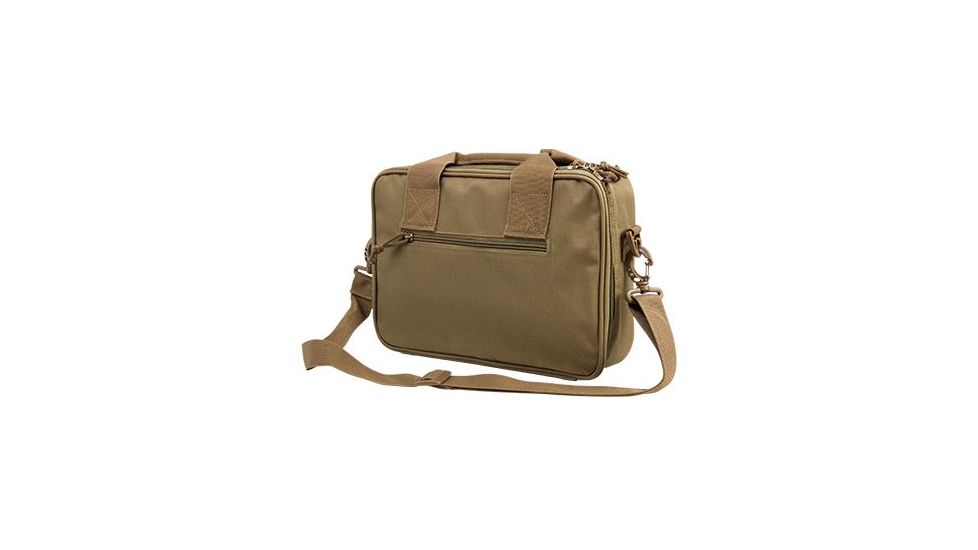 VISM Double Range Pistol Bag, Tan CPDX2971T