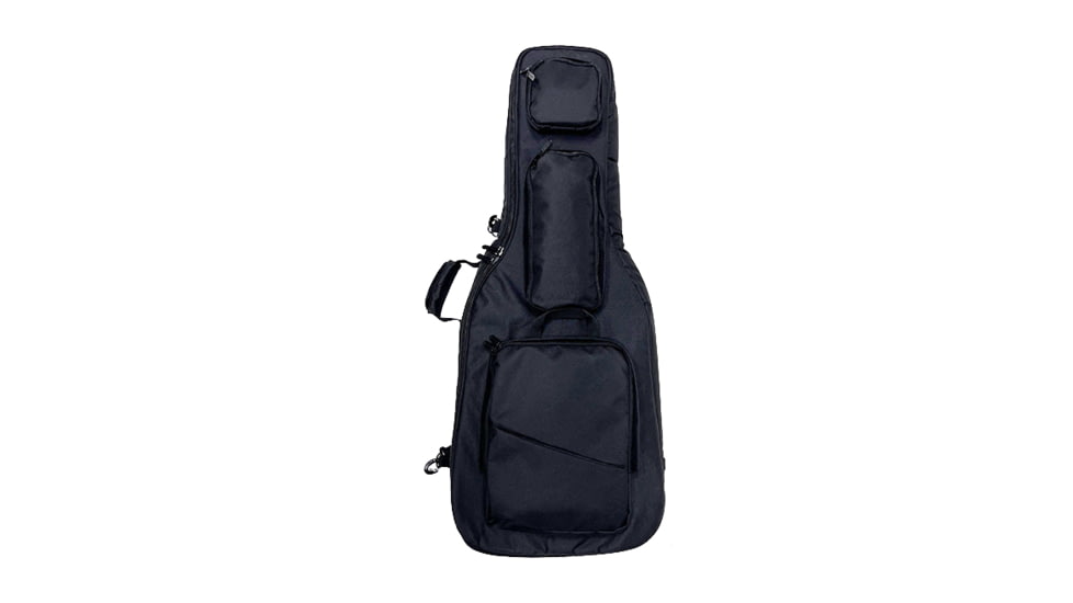 VISM Discreet Guitar Rifle Case, Black, CVDG3049B